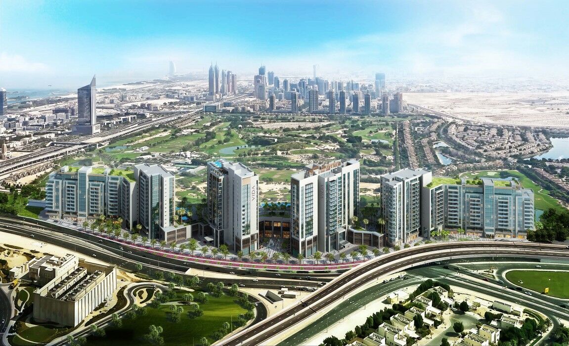 Vida Emirates Hills Hotel Dubaj Kültér fotó