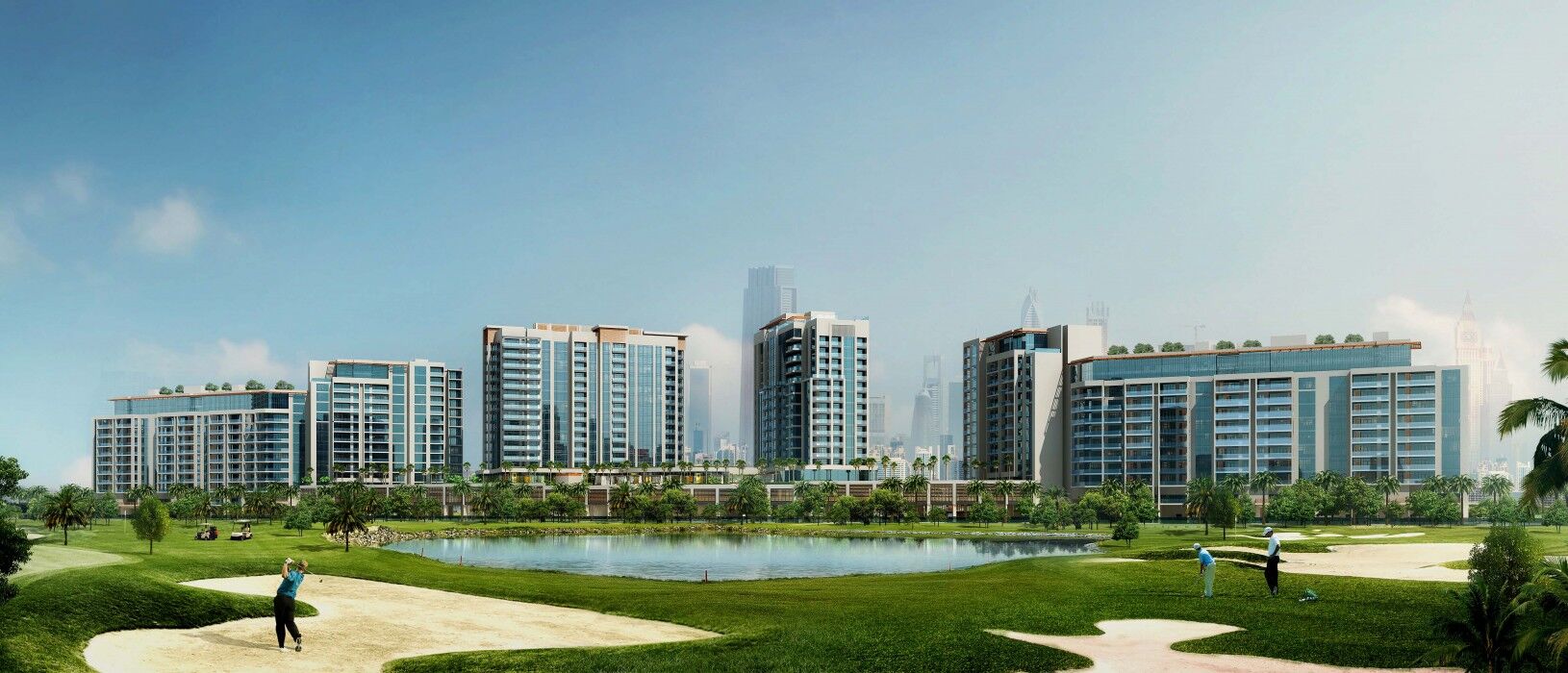Vida Emirates Hills Hotel Dubaj Kültér fotó